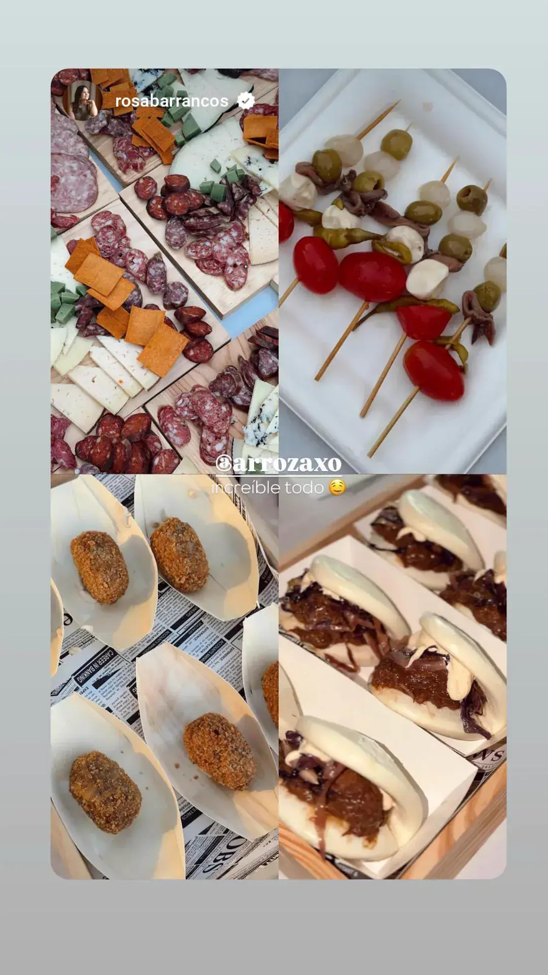 Tabla de tapas y street food de ArrózAXO