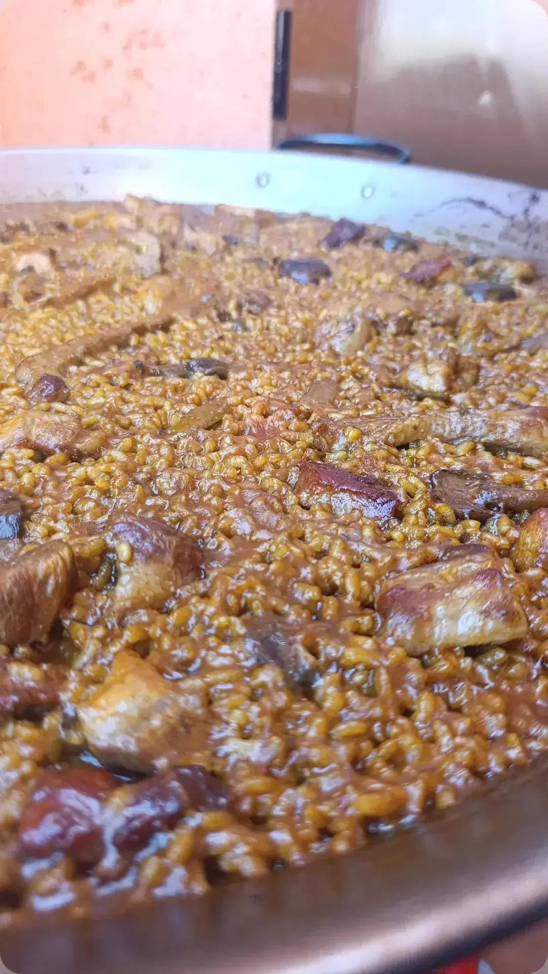 Arroz meloso de carrilleras